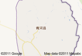 青河縣地圖