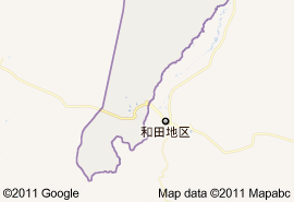 墨玉縣地圖