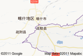 疏勒縣地圖