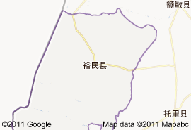 裕民縣地圖