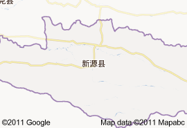 新源縣地圖