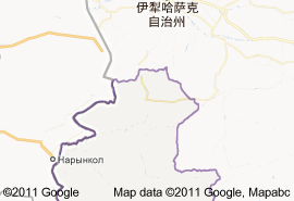 昭蘇縣地圖