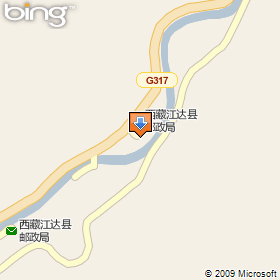 江達縣地圖