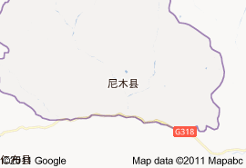 尼木縣地圖