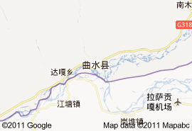 曲水縣地圖