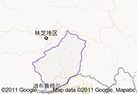 墨脫縣地圖