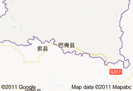巴青縣地圖