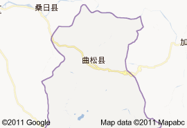 曲松縣地圖