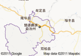 楚雄市地圖