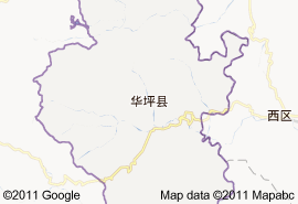 華坪縣地圖