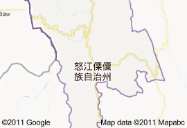 瀘水縣地圖