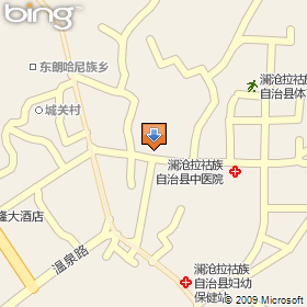 瀾滄拉祜族自治縣地圖