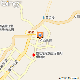 墨江哈尼族自治縣地圖