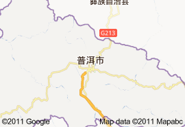 思茅區地圖