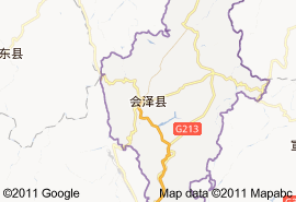 會澤縣地圖