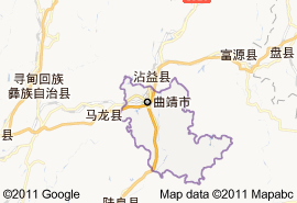 麒麟區地圖