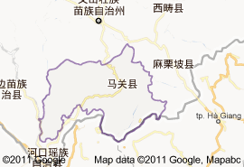 馬關縣地圖