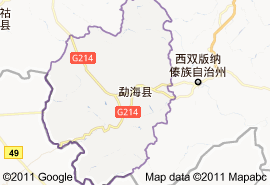 猛海縣地圖