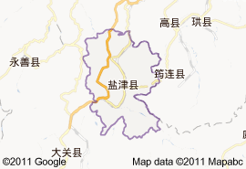 鹽津縣地圖