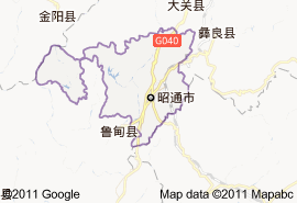 昭陽區地圖