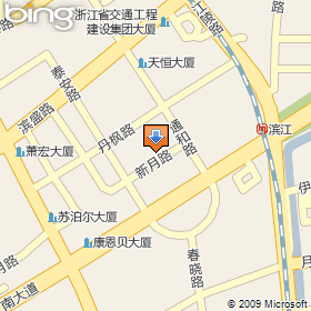 濱江區地圖