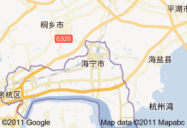 海寧市地圖