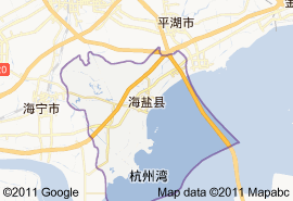 海鹽縣地圖