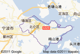 北侖區地圖