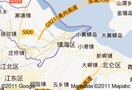 鎮海區地圖