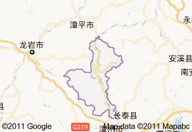 华安县地图