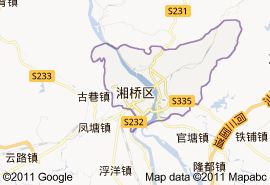 湘桥区地图