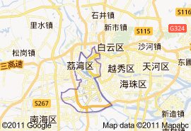 荔湾区地图