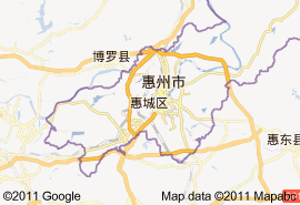 惠城区地图