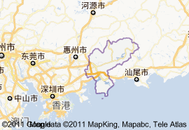 惠东县地图