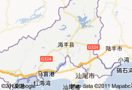 海丰县地图