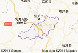 曲江区地图