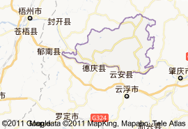 德庆县地图
