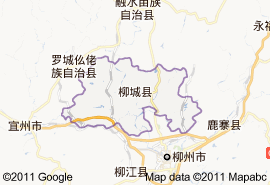 柳城县地图
