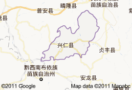 兴仁县地图