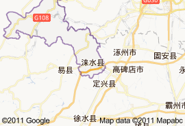 涞水县地图