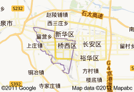 桥西区地图