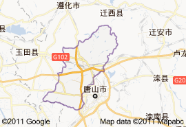 丰润区地图