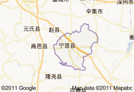 宁晋县地图