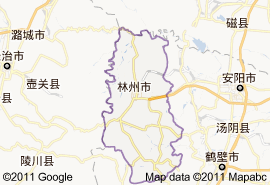 林州市地图