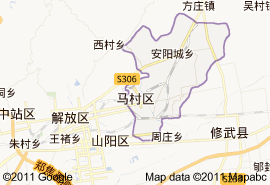 马村区地图
