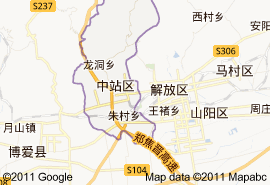 中站区地图
