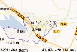 湛河区地图