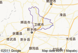 卫辉市地图
