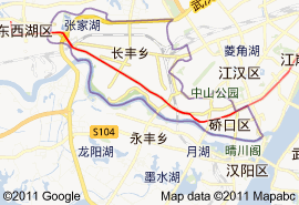 硚口区地图