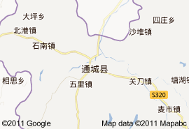 通城县地图